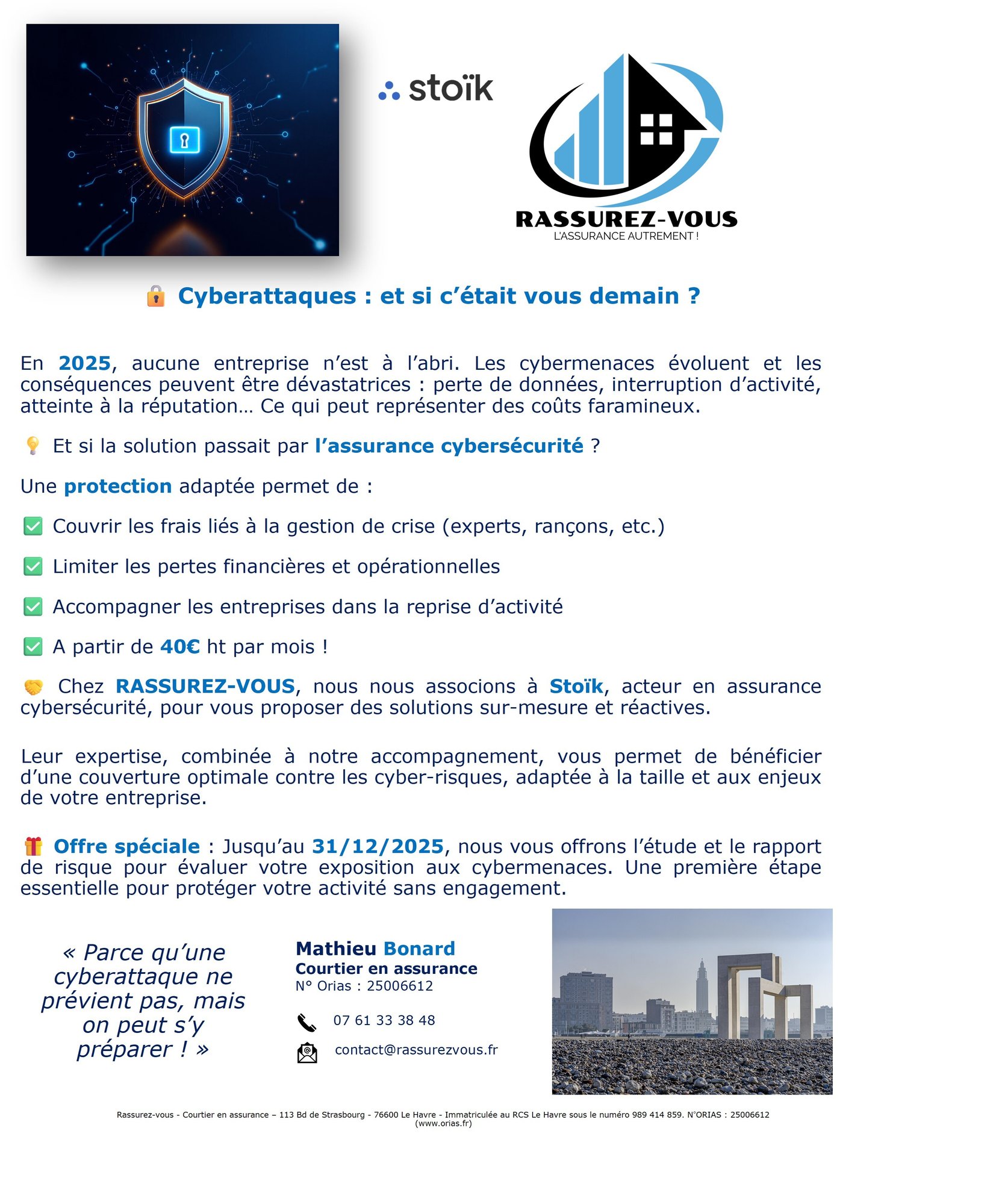 Affiche Cybersécurité